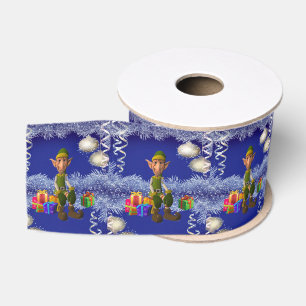 Christmas Decorative Ribbon, Elf Grosgrain Ribbon
