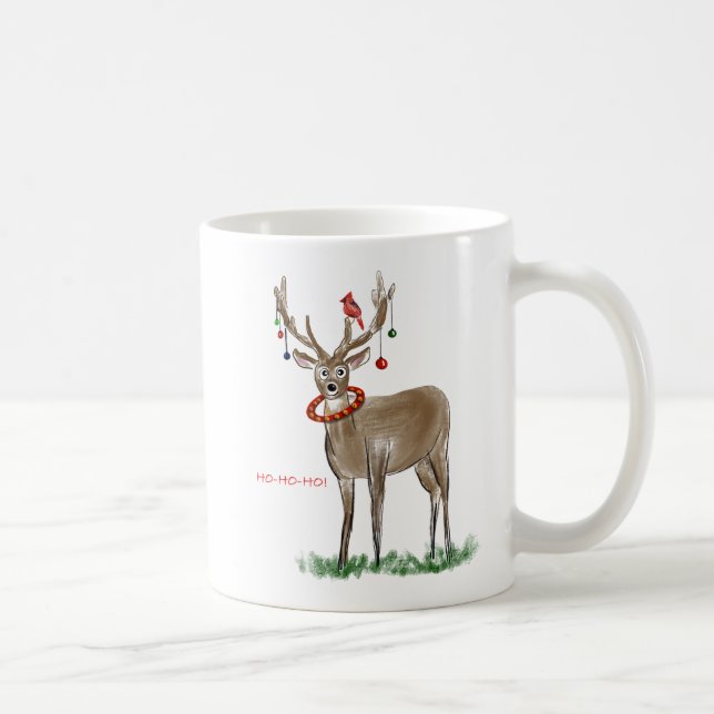 Christmas Deer Mug (Right)