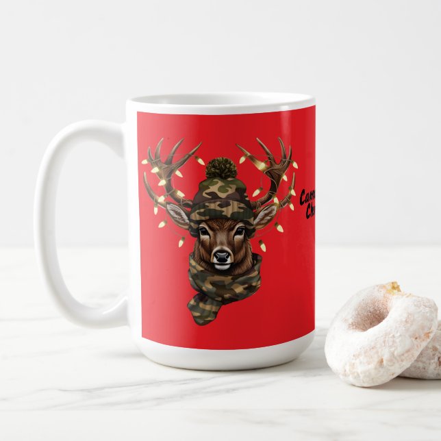 Christmas deer Mug (With Donut)