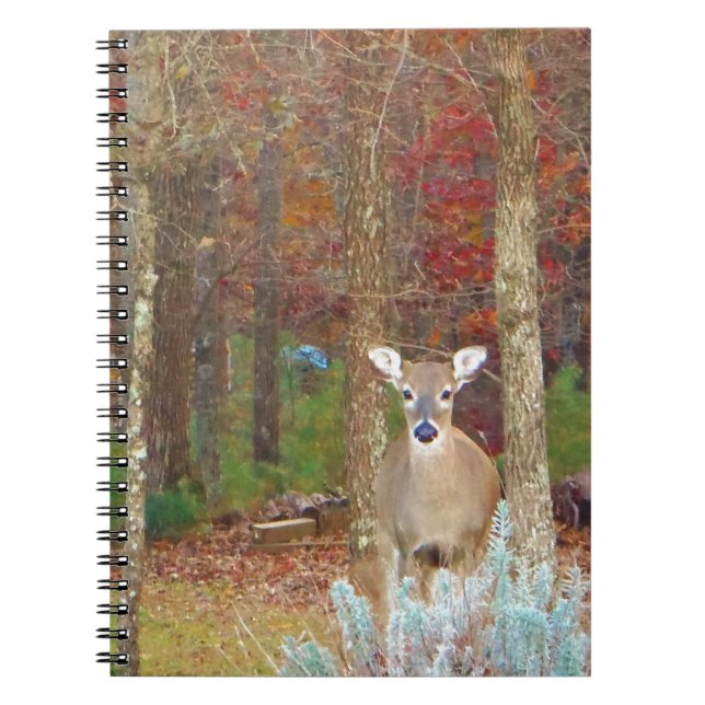 Christmas Deer Notebook (Front)