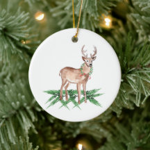 Christmas Deer Ornament
