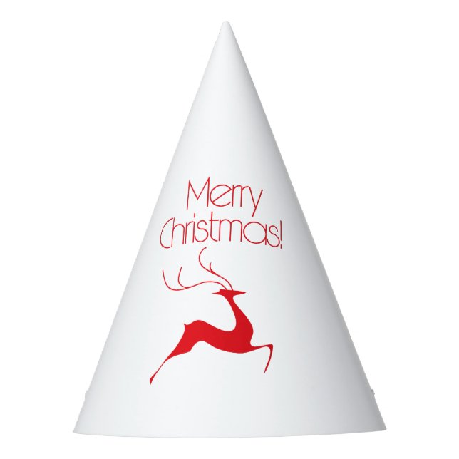 Christmas deer party hat (Front)