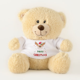 Christmas deer teddy bear