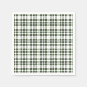 Christmas Definition Holiday Green Plaid Napkins