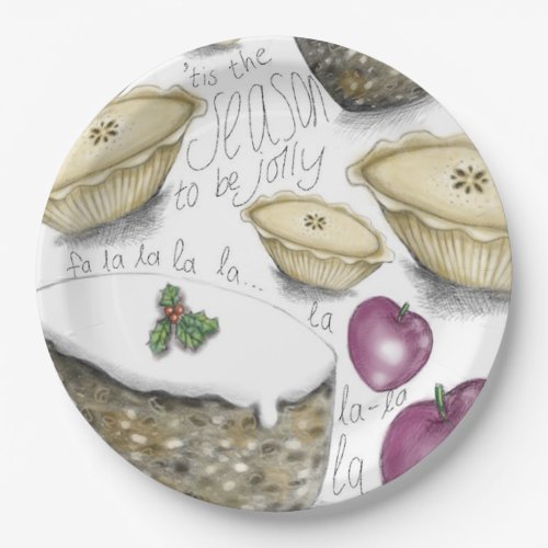 Christmas Deliciousness Paper Plates