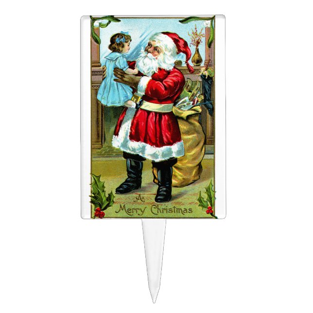 Christmas Delite Cake Topper (Front)