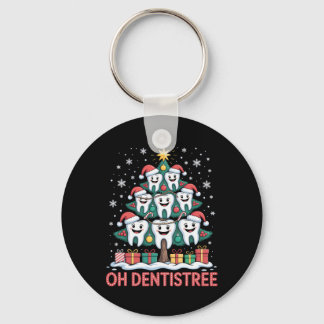 Christmas Dental Squad Oh Dentistree Keychain