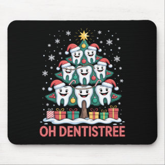Christmas Dental Squad Oh Dentistree Mouse Pad