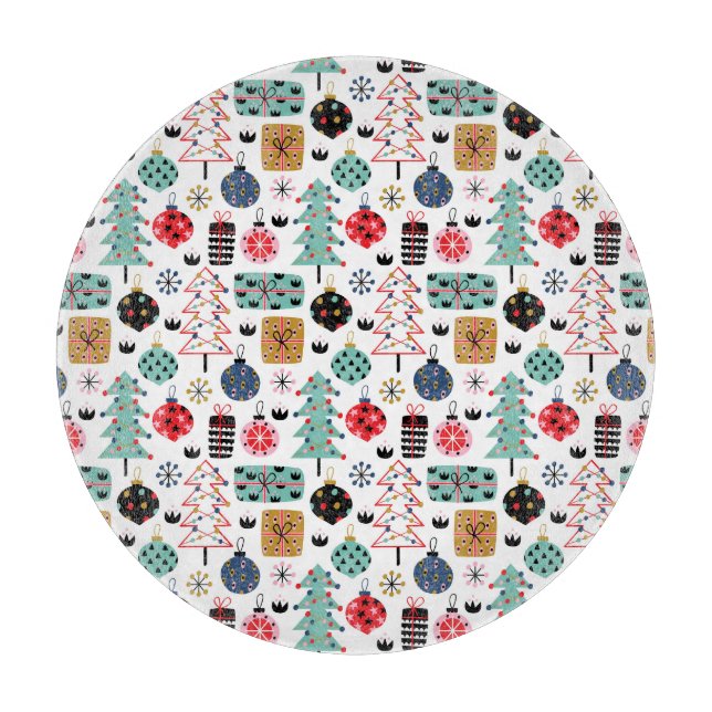 Christmas Design Cutting Board (Front)