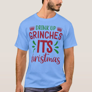 Christmas Design Drink up Ges its christmas vintag T-Shirt