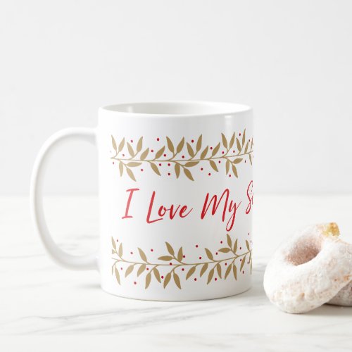 Christmas Design for Secret Santa Gift Coffee Mug