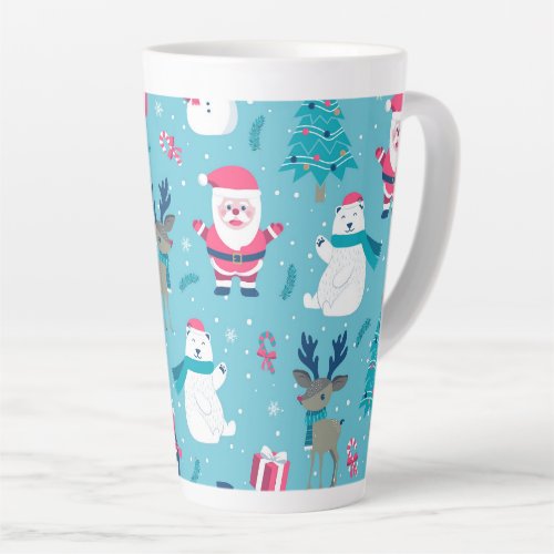 Christmas Design Latte Mug