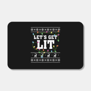 Christmas Design Quote - Let's Get Lit Matchboxes