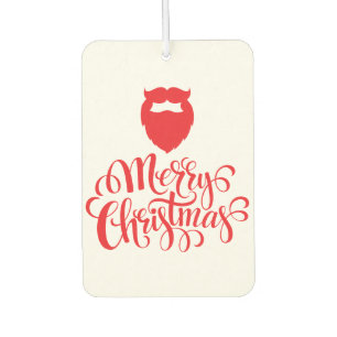 Christmas design Santa beard Air Freshener