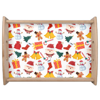 Christmas Design Serving Tray