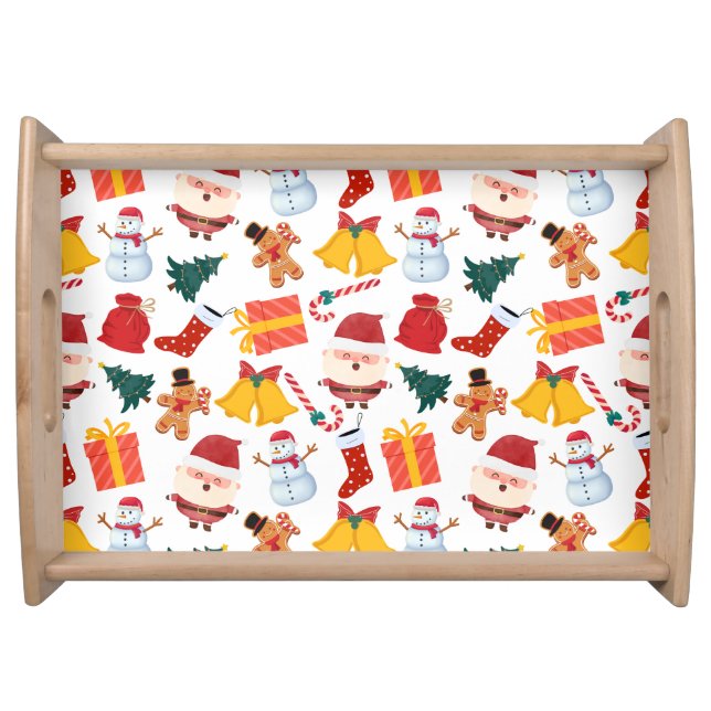 Christmas Design Serving Tray (Front)