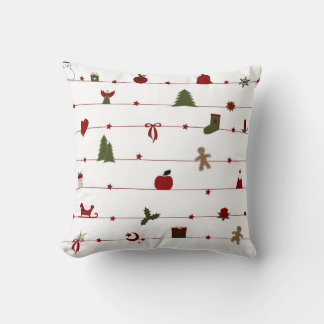 Christmas Design Throw Pillow