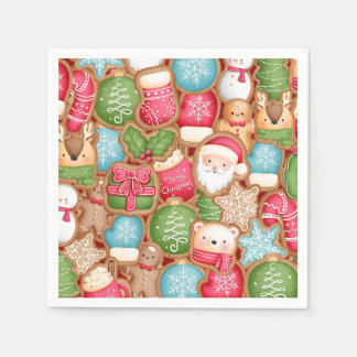 Christmas Dessert Napkins
