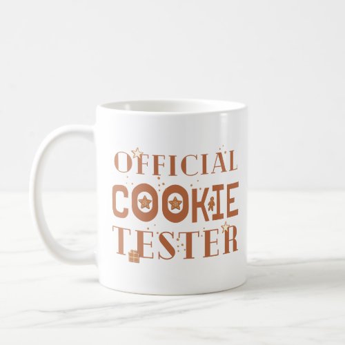 Christmas Desserts Official Cookie Tester Family  Coffee Mug