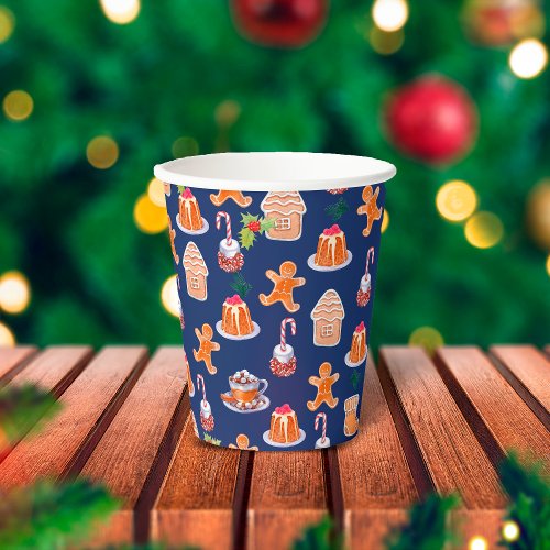 Christmas Desserts Paper Cups