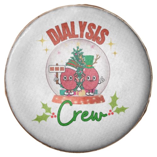 Christmas Dialysis Crew Nurse Tech Matching Chocolate Covered Oreo