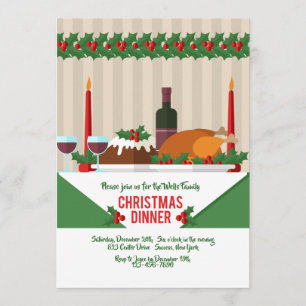 Christmas Dinner Invitation