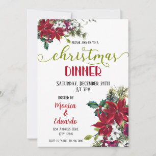 Christmas Dinner Invitation