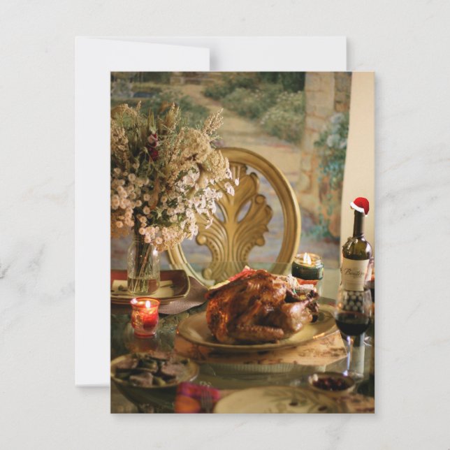 Christmas Dinner Invitation (Front)