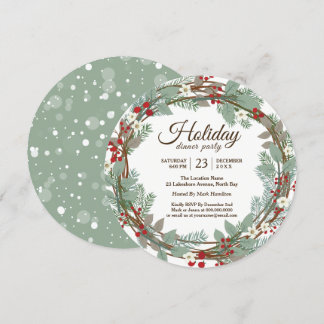 Christmas Dinner Party Invitation