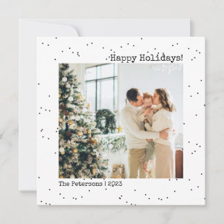 Christmas Dinner Party Simple Minimalist Invitation