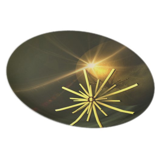 Christmas Dinner Plate (Right Side)