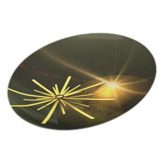 Christmas Dinner Plate (Left Side)