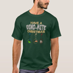 Christmas Dinosaur Dino Pun T-Shirt
