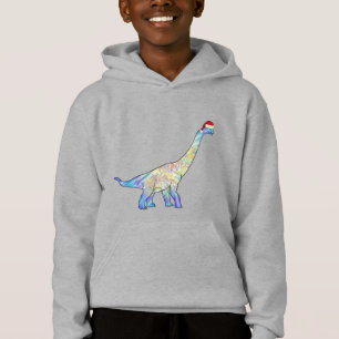 Christmas Dinosaur Hoodie