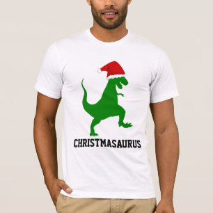 CHRISTMAS DINOSAUR T-Shirts