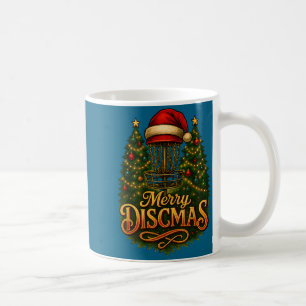 Christmas Disc Golf Merry Discmas Coffee Mug