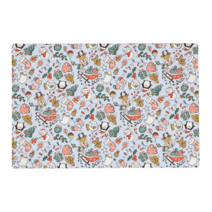 Christmas Ditsy Doodles Placemat