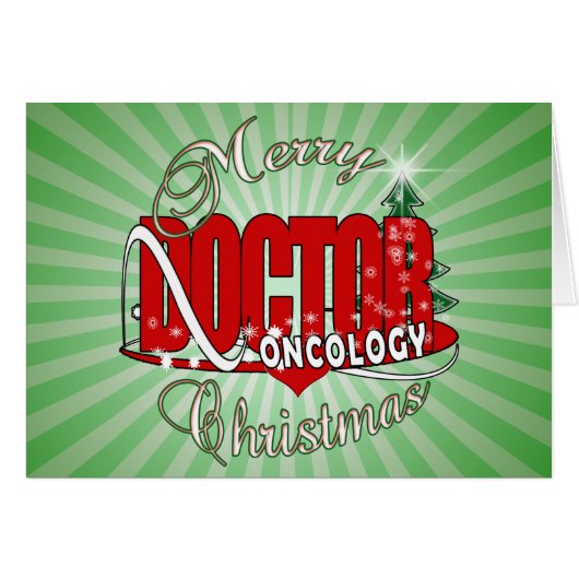 CHRISTMAS DOCTOR ONCOLOGY (Front Horizontal)