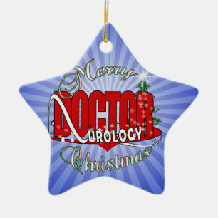 CHRISTMAS DOCTOR UROLOGY UROLOGIST CERAMIC ORNAMENT