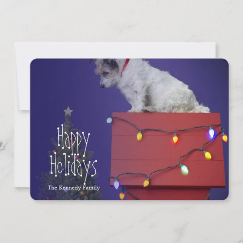 Christmas Dog 2012 Holiday Card