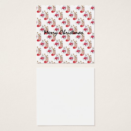 Christmas Dog & Cat Stockings (Front & Back)