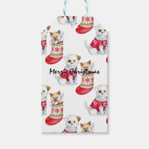 Christmas Dog & Cat Stockings                  Gift Tags