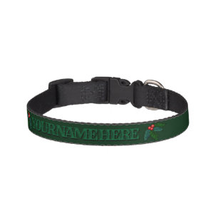 Christmas Dog Collar Personalized Holiday Collar