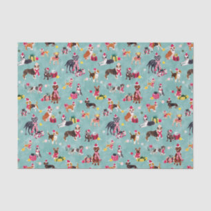 CHRISTMAS DOG CUTENESS TISSUE PAPER