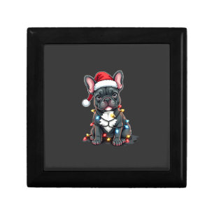 Christmas Dog French Bulldog Xmas Frenchie 3 Gift Box