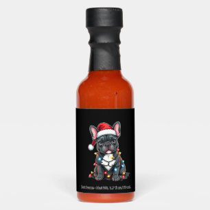 Christmas Dog French Bulldog Xmas Frenchie 3 Hot Sauces