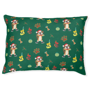 Christmas Dog Pet Bed