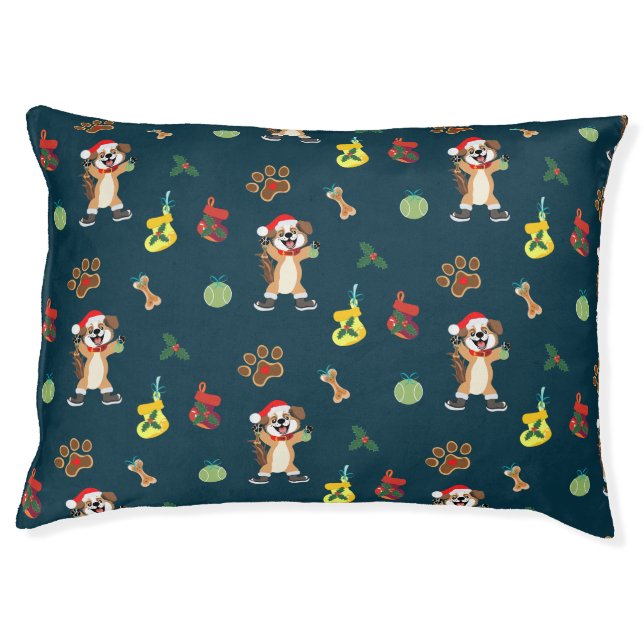 Christmas Dog Pet Bed (Front)