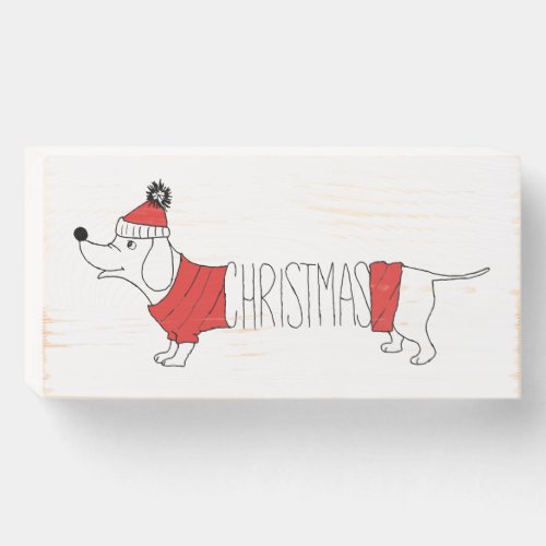 Christmas Dog Puns Santa Dogs Dog Gone Good Christ Wooden Box Sign