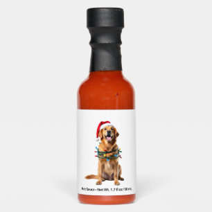 Christmas Dog Shirt, Christmas Golden retriever Pa Hot Sauces